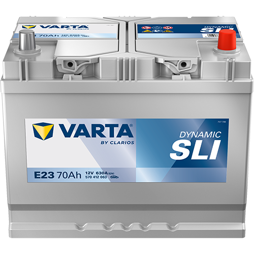Batteria auto Varta Auto Dinamic Silver E23 EN PIOMBO 12V 70Ah 630A